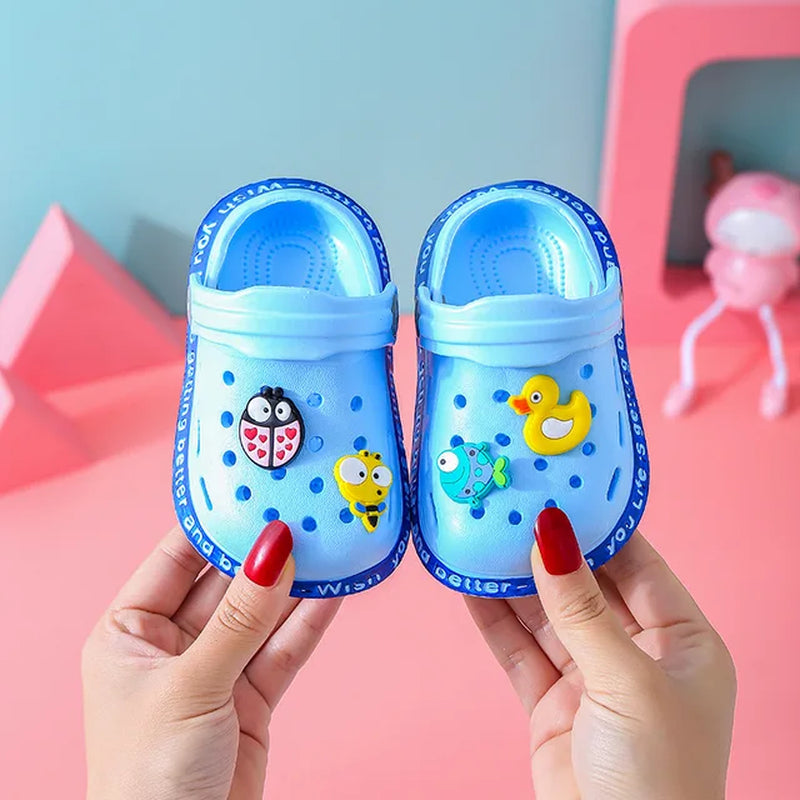 2024 Summer Baby Shoes Sandals for Girls Boy Mules Baby Girl Shoes Cartoon Sandal Infantil for Boy Children'S Garden Shoes