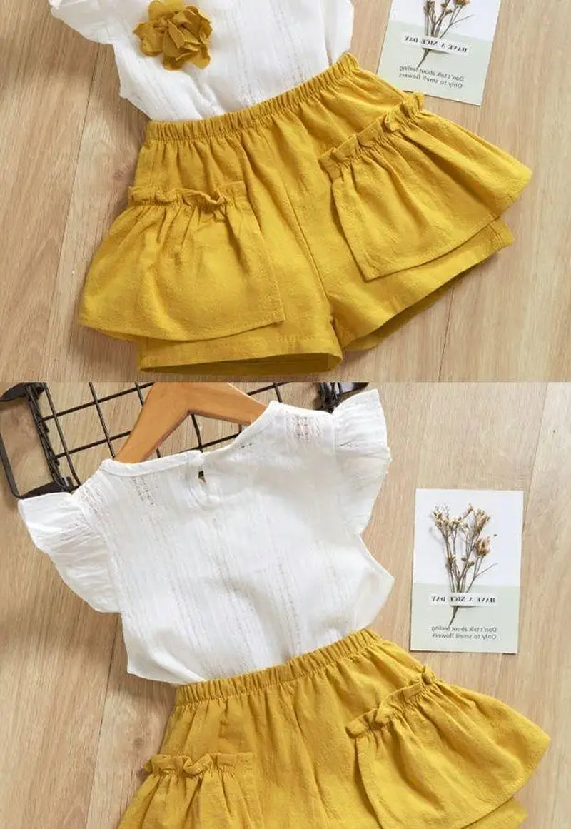 Zia Short Sleeve & Shorts Set