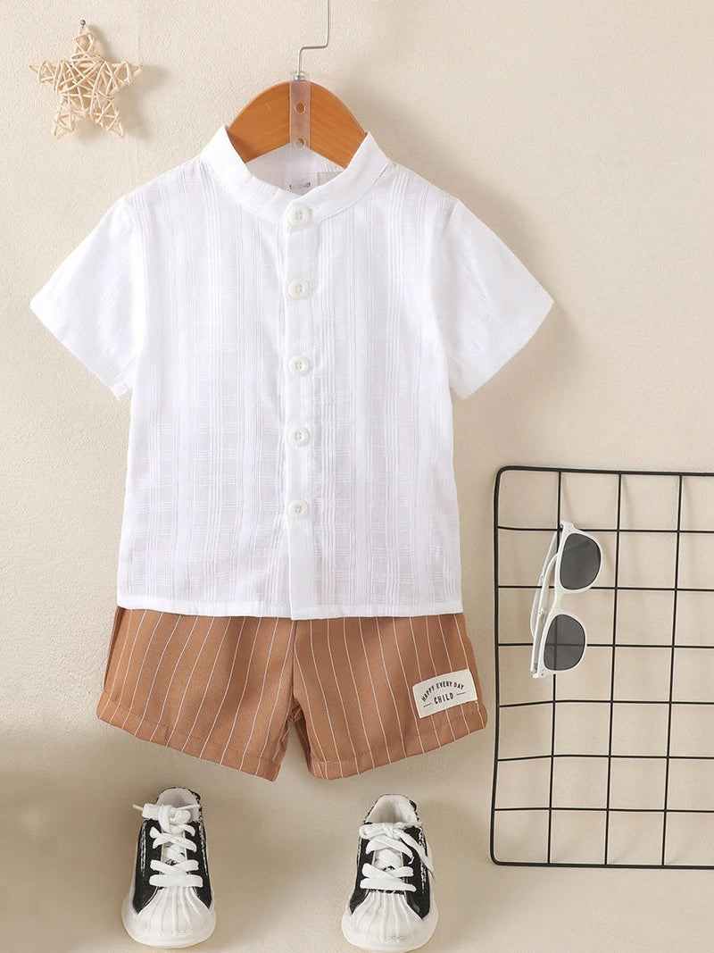 Chester Short Sleeve Shirt & Shorts Set