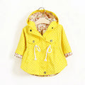 2021 Spring Autumn Girls Windbreaker Coat Jackets Baby Kids Flower Embroidery Hooded Outwear for Baby Kids Coats Jacket Clothing