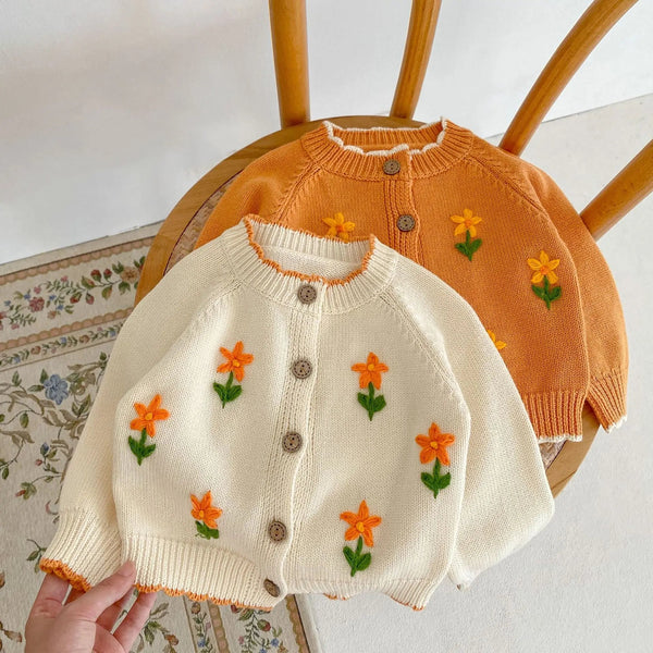 Audrey Embroidered Cardigan 