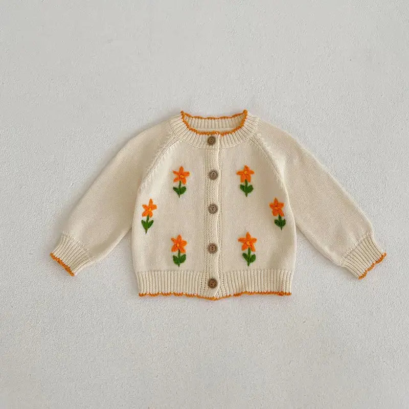 Audrey Embroidered Cardigan 