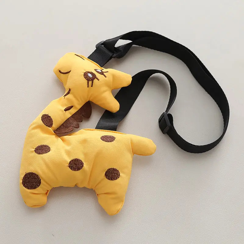 New Boy Summer Newborn Children Clothing 2Pcs/Set Short Sleeve Cartoon T-Shirts Pants with Giraffe Toy Tracksuit Suit 0-5 Years