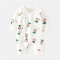 0-6M Spring Autumn Clothing New Newborn Baby Girl Boy Romper Cotton Print Infant Jumpsuit Casual Newborn Clothes for Girls Boys