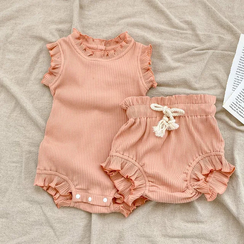 Glyn Romper & Shorts Set