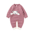 Baby Rompers Knitted Spring Autumn Long Sleeve Newborn Infant Boys Girls Jumpsuits Playsuits One Pieces Winter Children Overalls