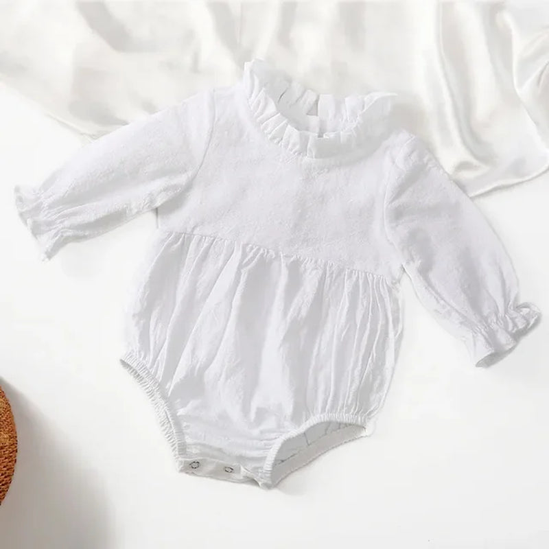 Newborn Infant Baby Girls Romper Cotton Playsuit Jumpsuits