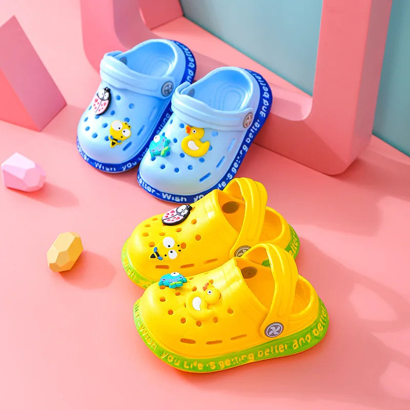 2024 Summer Baby Shoes Sandals for Girls Boy Mules Baby Girl Shoes Cartoon Sandal Infantil for Boy Children'S Garden Shoes