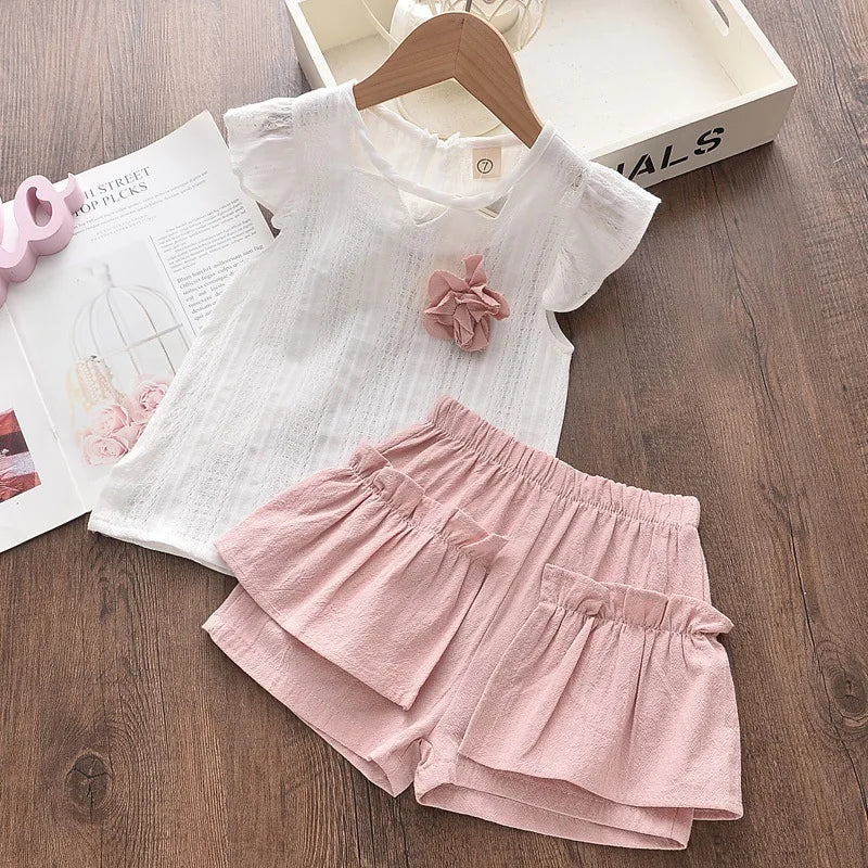 Zia Short Sleeve & Shorts Set