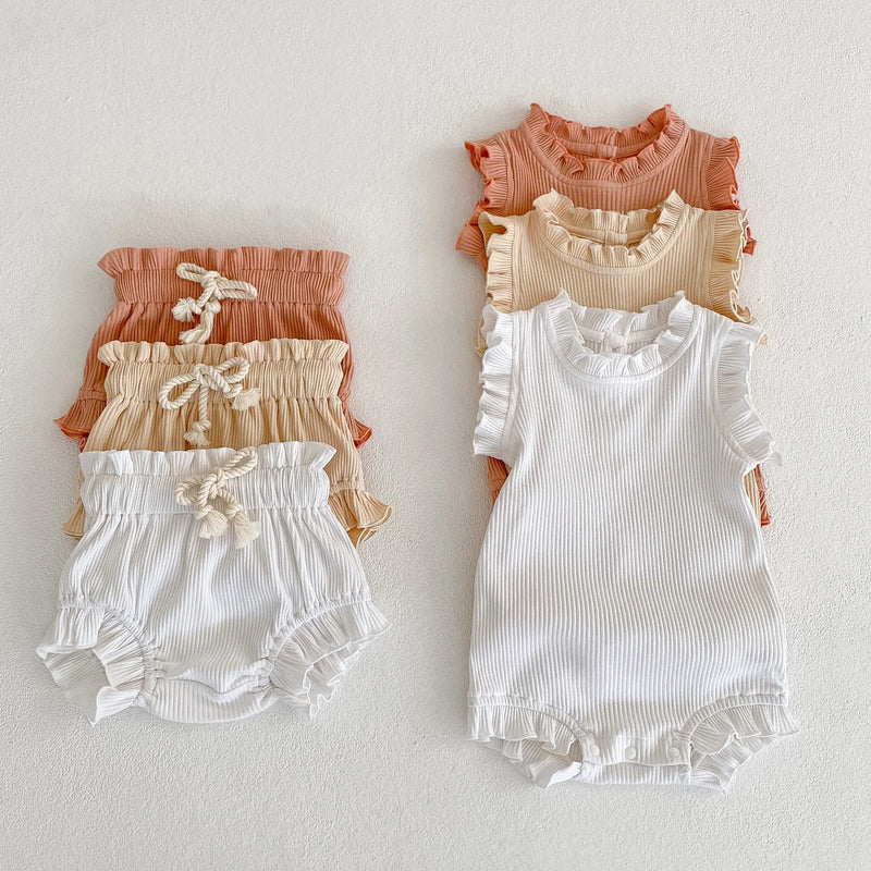 Glyn Romper & Shorts Set