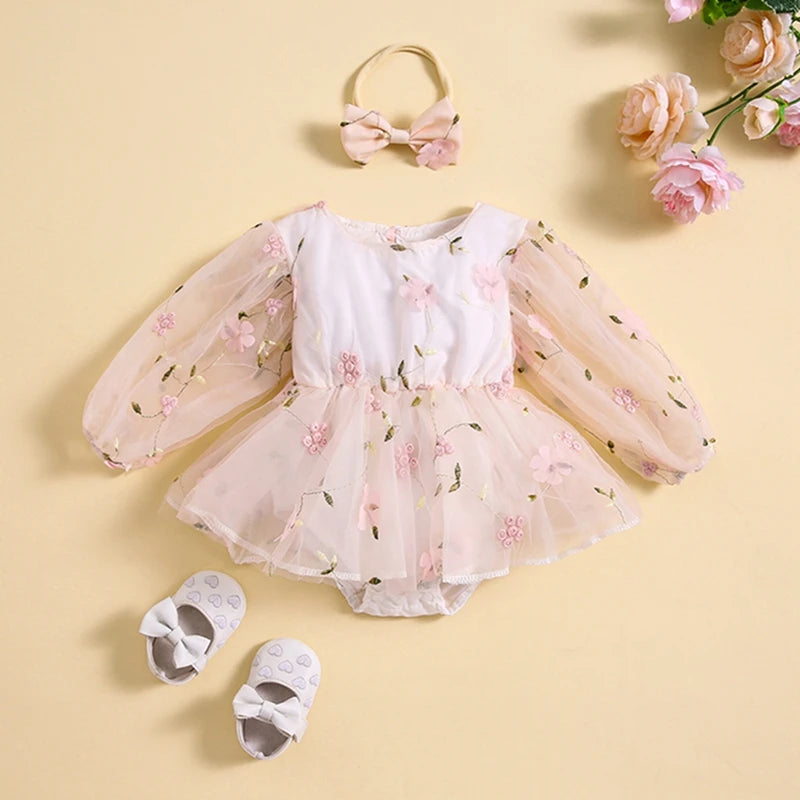 Hilma Romper Dress & Headband