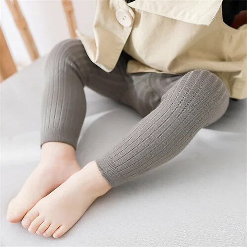 Baby Boys Girls Tights Newborn Girl Leggings Tights for Girls Solid Cotton Knitted Kids Children Knitting Pantyhose for 0-3Years