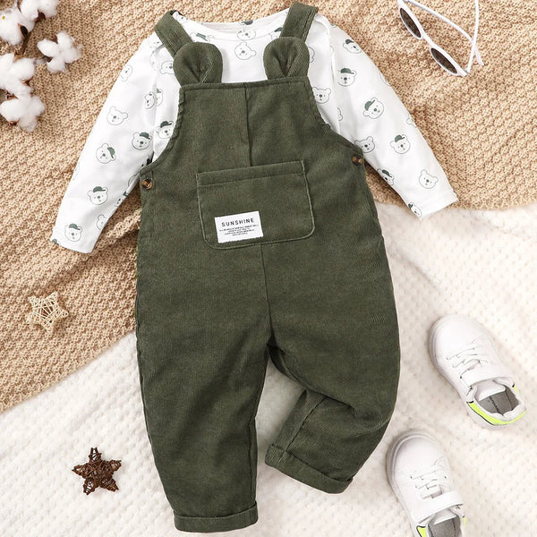 Arlo Romper & Overalls Set