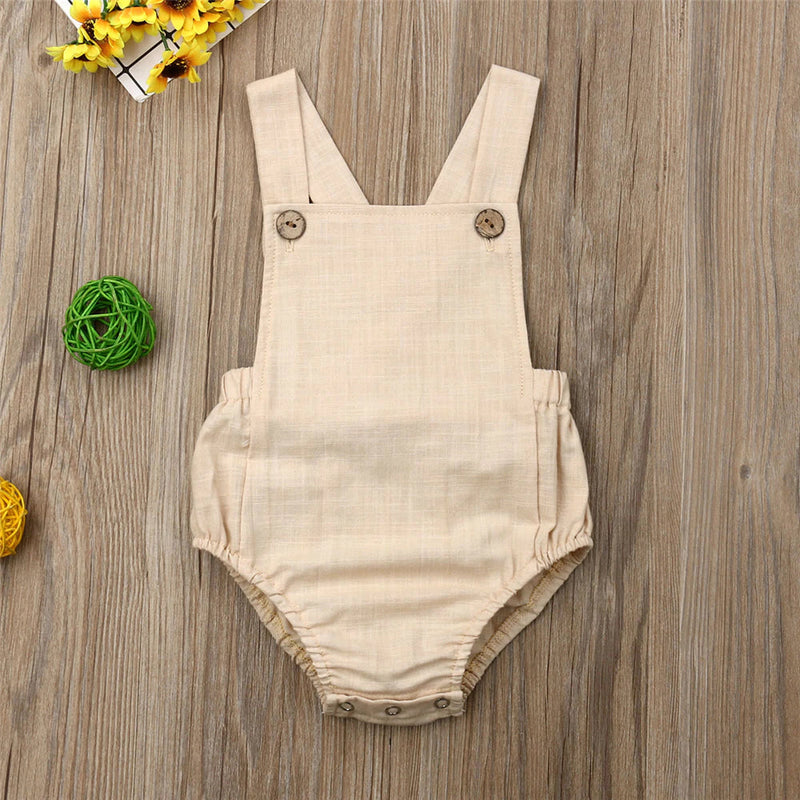 Wholesale Baby Romper Newborn Baby Girl Boy Summer Clothes Casual Baby Sleeveless Jumpsuits Toddler Playsuit One Piece