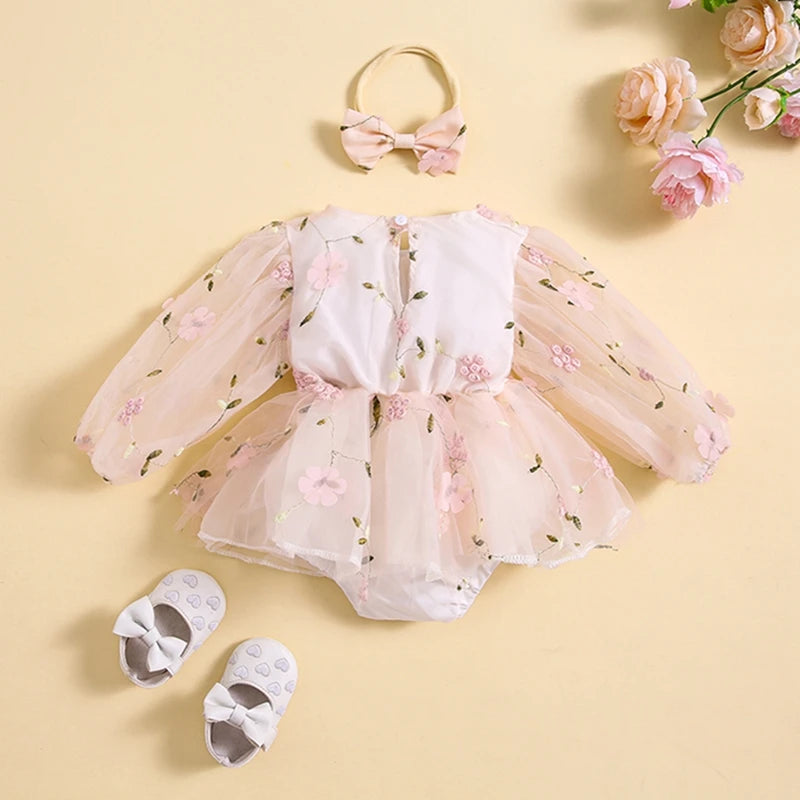 Hilma Romper Dress & Headband