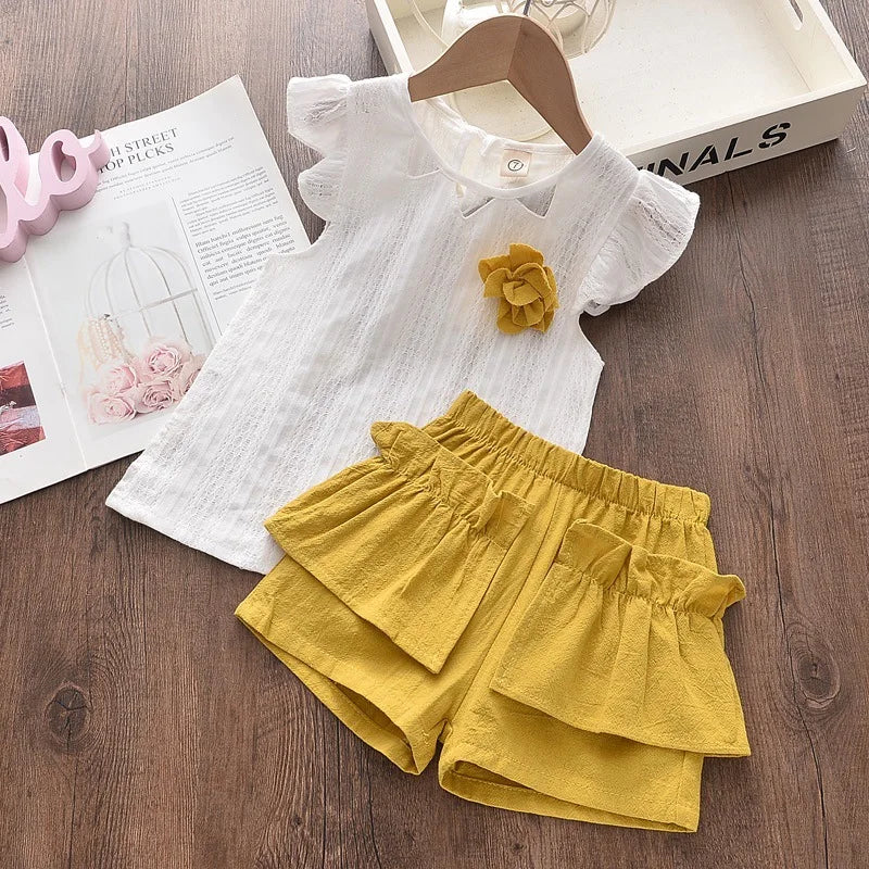 Zia Short Sleeve & Shorts Set