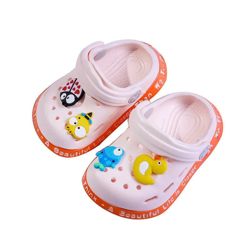 2024 Summer Baby Shoes Sandals for Girls Boy Mules Baby Girl Shoes Cartoon Sandal Infantil for Boy Children'S Garden Shoes