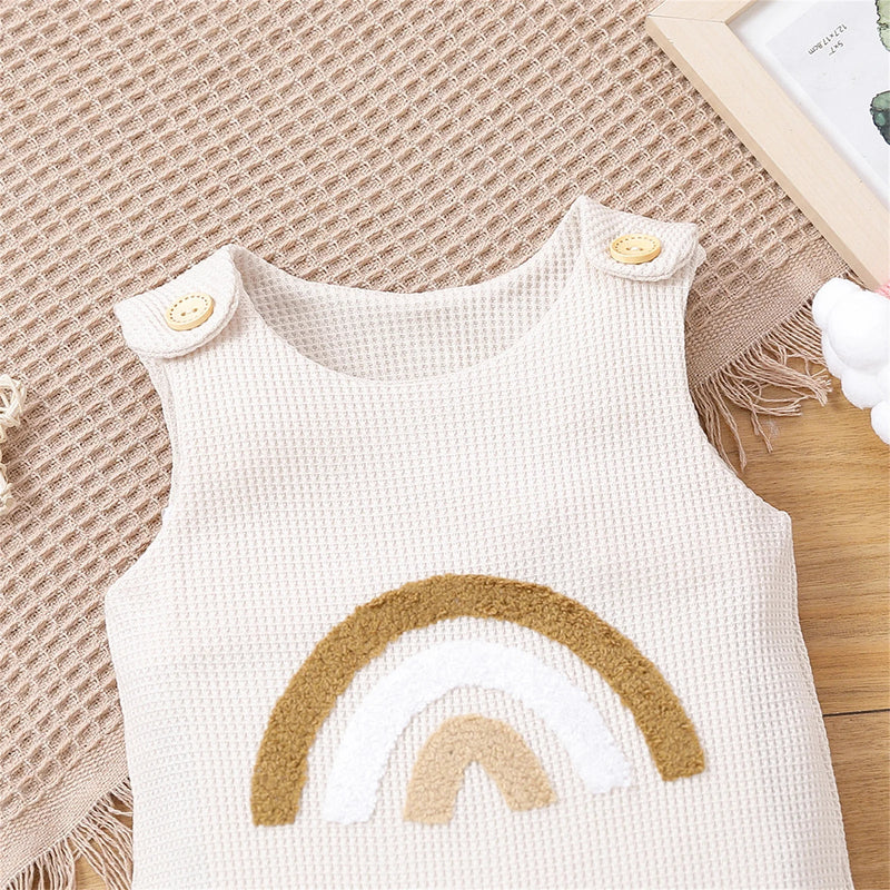 Baby Clothes New Born Baby Items Boy Girl Jumpsuit Babies Accessories Newborn Rompers Playsuit Rainbow Tank Bodysuit