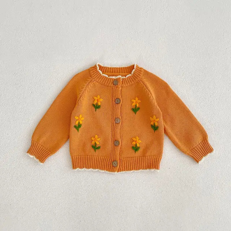 Audrey Embroidered Cardigan 