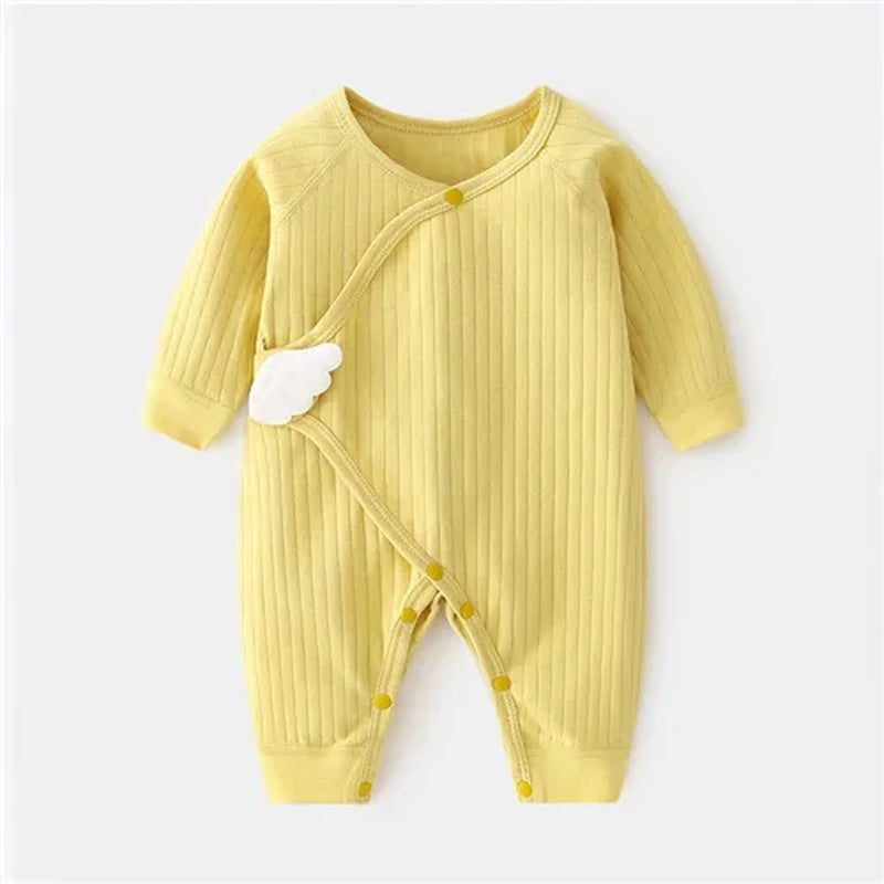 0-6M Spring Autumn Clothing New Newborn Baby Girl Boy Romper Cotton Print Infant Jumpsuit Casual Newborn Clothes for Girls Boys